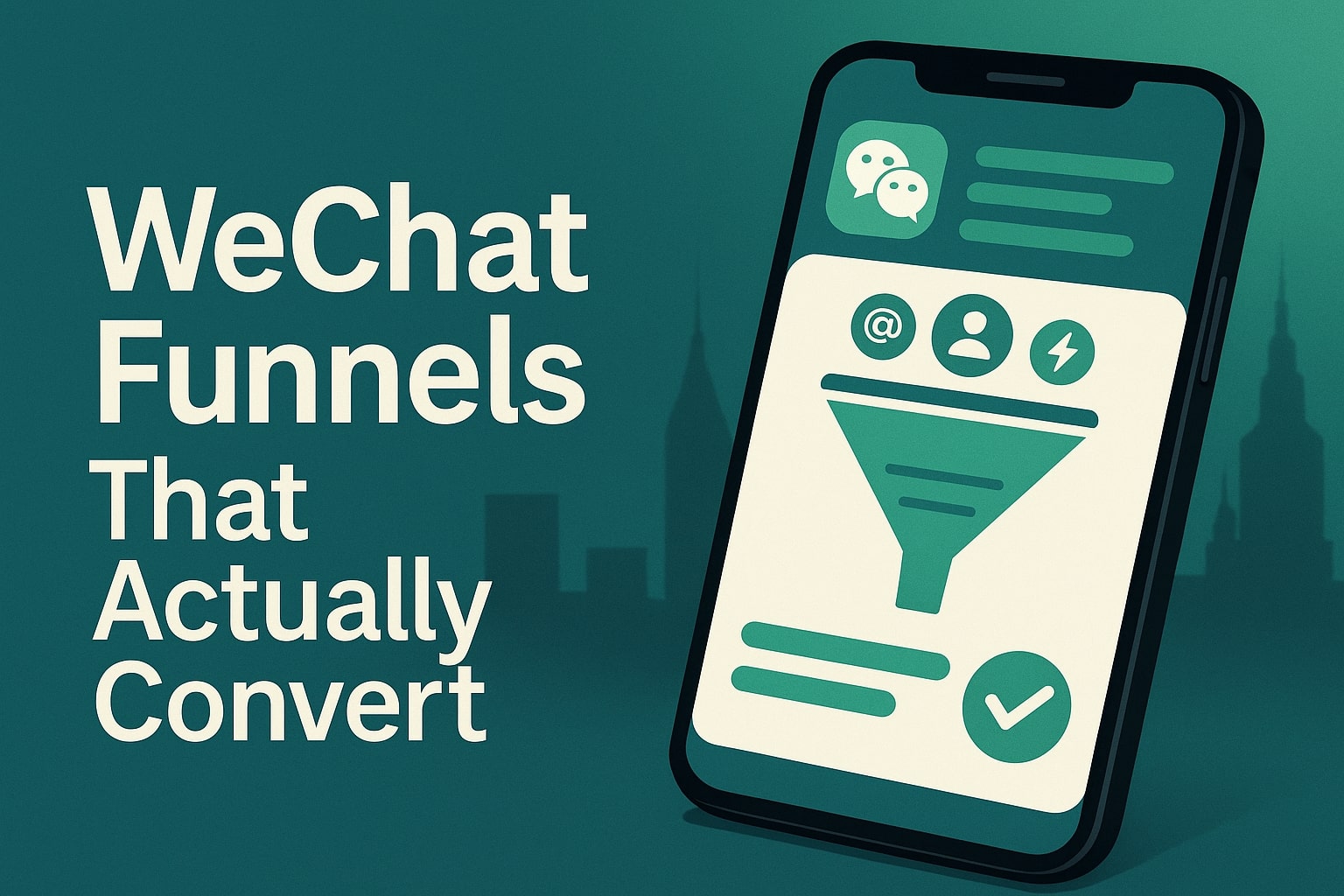 WeChat funnels that actually convert